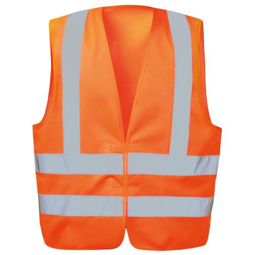 OSKAR* SAFESTYLE® Polyester warning protection waistcoat
